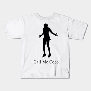 call me coco the youngest tennis player 2 Kids T-Shirt